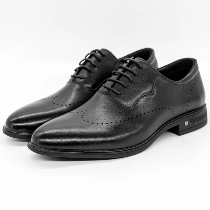 Pantofi Barbati F066-025 Negru » meishop.life