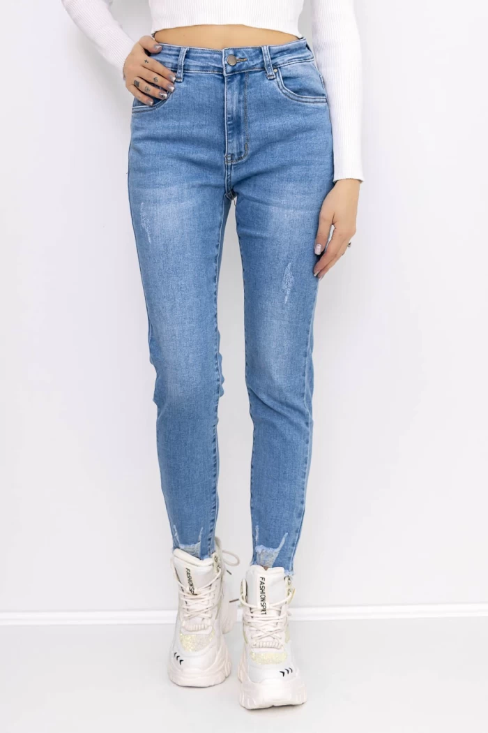 Blugi Dama KP190-5 Albastru » meishop.life