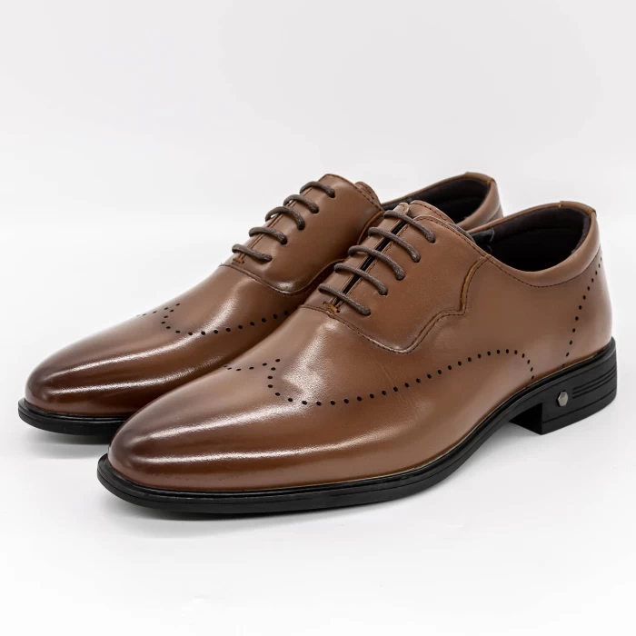 Pantofi Barbati F066-025 Maro » meishop.life