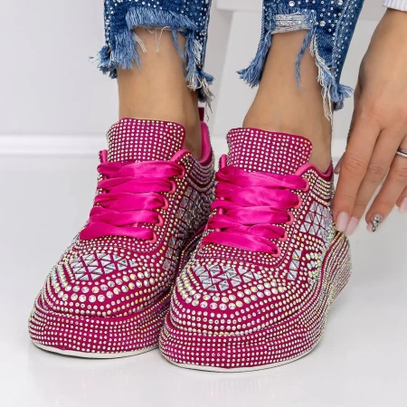 Pantofi Sport Dama 3WL86 Fucsia » meishop.life