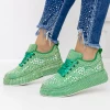Pantofi Sport Dama 3WL86 Verde | Mei