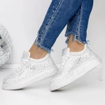 Pantofi Sport Dama 3WL86 Argintiu » meishop.life