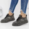 Pantofi Sport Dama 3WL86 Negru-Guncolor | Mei