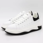 Pantofi Sport Barbati 8823 Alb-Negru » meishop.life