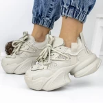 Pantofi Sport Dama 3WL155 Gri » meishop.life