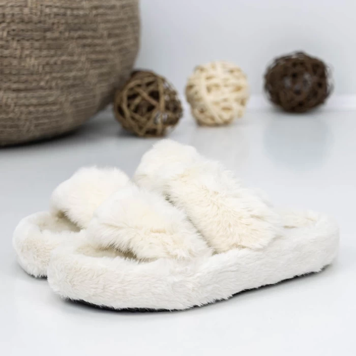 Papuci Dama 3WL161 Alb » meishop.life
