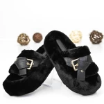 Papuci Dama 3WL177 Negru » meishop.life