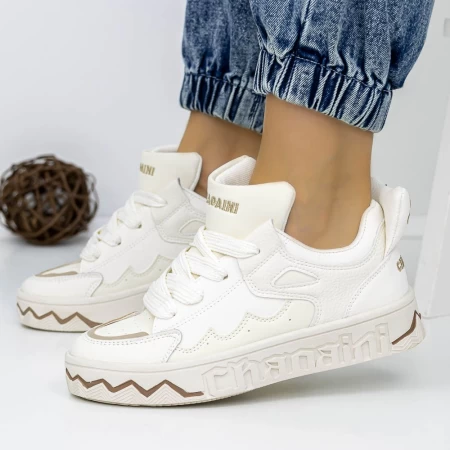 Pantofi Sport Dama 3WL105 Bej » meishop.life