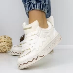 Pantofi Sport Dama 3WL105 Bej » meishop.life