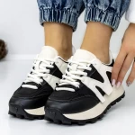 Pantofi Sport Dama 3WL158 Negru » meishop.life
