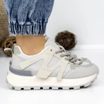 Pantofi Sport Dama 3WL158 Gri » meishop.life