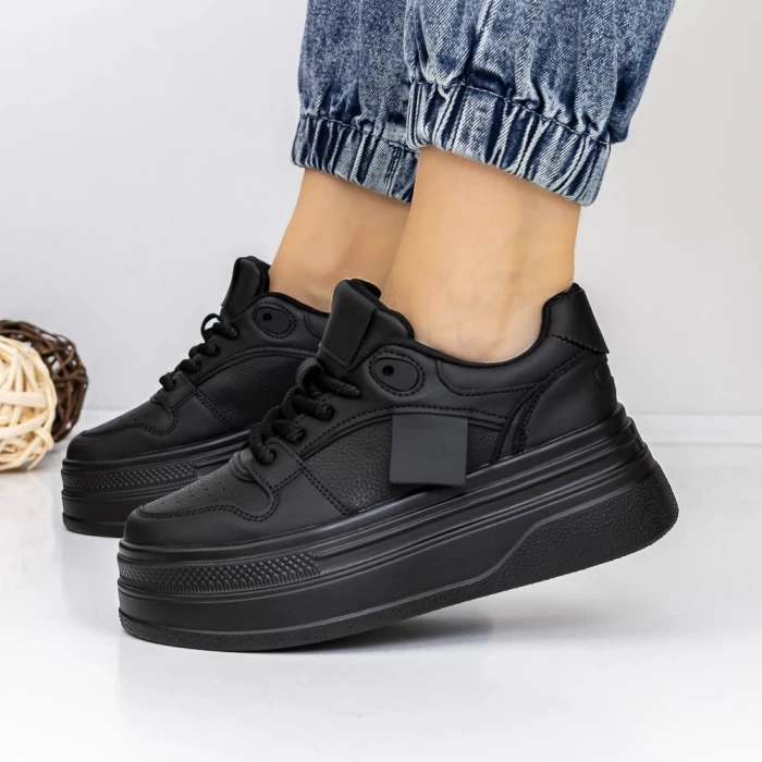 Pantofi Sport Dama 3WL156 Negru » meishop.life