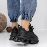 Pantofi Sport Dama 3WL137 Negru » meishop.life