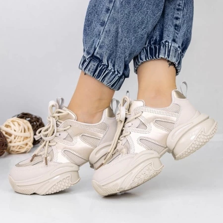 Pantofi Sport Dama 3WL186 Gri » meishop.life