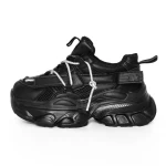 Pantofi Sport Dama cu Platforma 3WL150 Negru » meishop.life