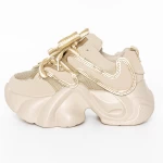 Pantofi Sport Dama 3WL82 Kaki » meishop.life
