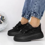 Pantofi Sport Dama 3WL187 Negru » meishop.life