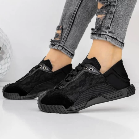 Pantofi Sport Dama 3WL111 Negru » meishop.life