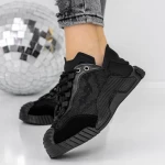 Pantofi Sport Dama 3WL111 Negru » meishop.life