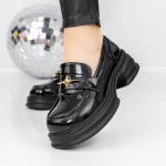 Pantofi Casual Dama 3WL136 Negru » meishop.life