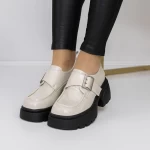 Pantofi Casual Dama 3WL173 Bej » meishop.life