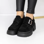 Pantofi Casual Dama 3WL173 Negru » meishop.life