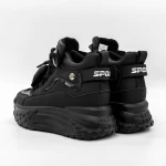 Pantofi Sport Dama cu Platforma 3YJA5 Negru » meishop.life