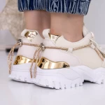 Pantofi Sport Dama 3B25 Bej » meishop.life