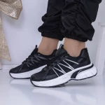 Pantofi Sport Dama 3B36 Negru » meishop.life