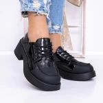 Pantofi Casual Dama 3WL195 Negru » meishop.life