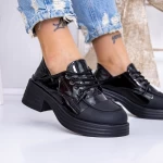 Pantofi Casual Dama 3WL195 Negru » meishop.life