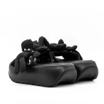 Papuci Dama cu Platforma 3WL171 Negru » meishop.life