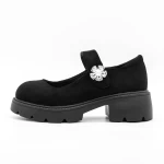 Pantofi Casual Dama 3WL192 Negru » meishop.life