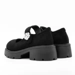 Pantofi Casual Dama 3WL192 Negru » meishop.life