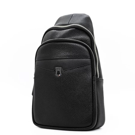 Geanta Barbati din Piele Naturala C1116 Negru » meishop.life