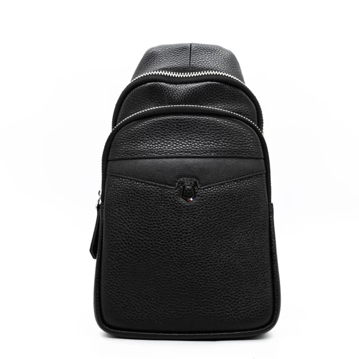 Geanta Barbati din Piele Naturala C1116 Negru » meishop.life