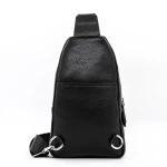 Geanta Barbati din Piele Naturala C1116 Negru » meishop.life