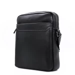 Geanta Barbati din Piele Naturala L1984-1 Negru » meishop.life