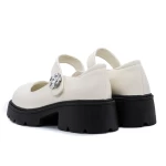 Pantofi Casual Dama 3WL192 Bej » meishop.life