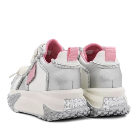 Pantofi Sport Dama 3YJA3 Argintiu » meishop.life