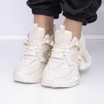 Pantofi Sport Dama 3B39 Bej » meishop.life