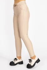 Pantaloni Dama A375V Bej » meishop.life