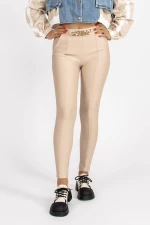 Pantaloni Dama A375V Bej » meishop.life