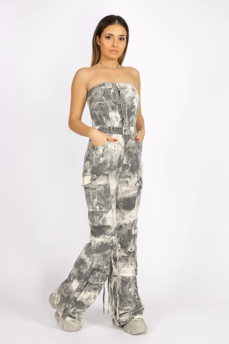 Salopeta Dama TR346 Gri » meishop.life