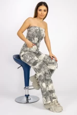 Salopeta Dama TR346 Gri » meishop.life