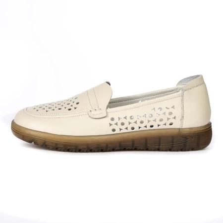 Pantofi Casual Dama GA2314 Crem » meishop.life