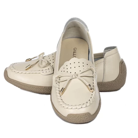 Pantofi Casual Dama GA2315 Crem » meishop.life