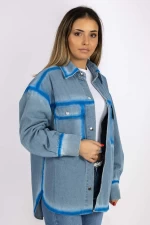 Camasa Dama TR0533 Albastru-Albastru » meishop.life