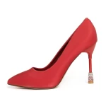 Pantofi Stiletto 2DC8 Rosu » meishop.life