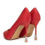 Pantofi Stiletto 2DC8 Rosu » meishop.life